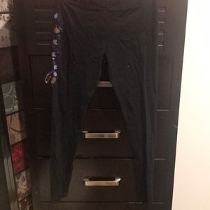 Mickey Mouse black workout leggings